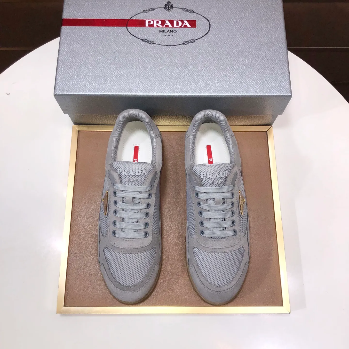 Men's shoes 💰540💰[PRADA] Top original, new season, high-quality original cow products, top imported calfskin with original imported glue, imported cowhide inside with original cowhide feet, original outsole! Quality guaranteed! Code 38-45 (45 customized)